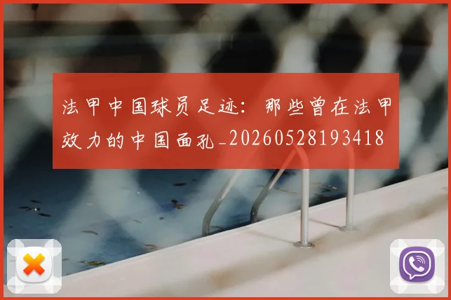 法甲中国球员足迹：那些曾在法甲效力的中国面孔_20260528193418